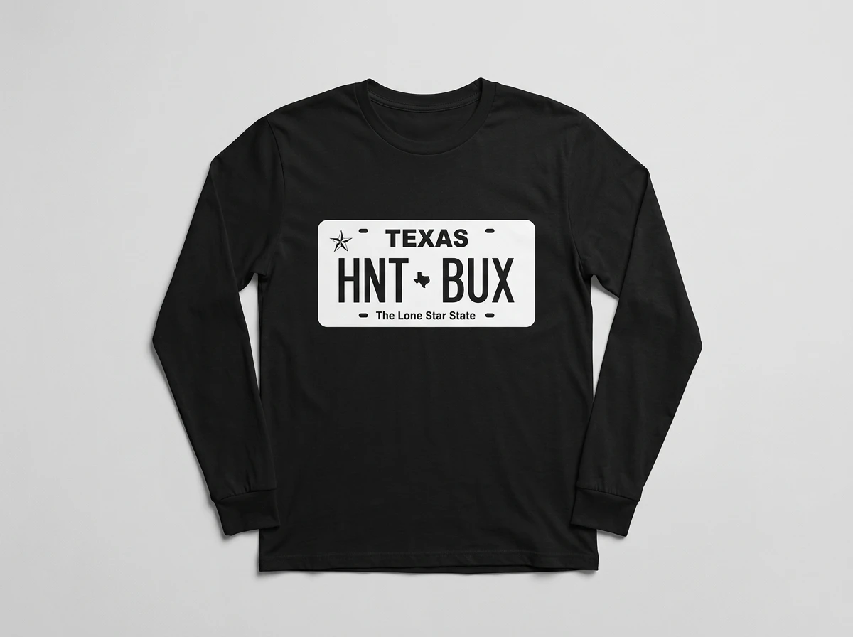 HNT BUX hoodie front view